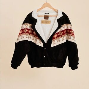 Ottway Rarebird Black Bomber Jacket